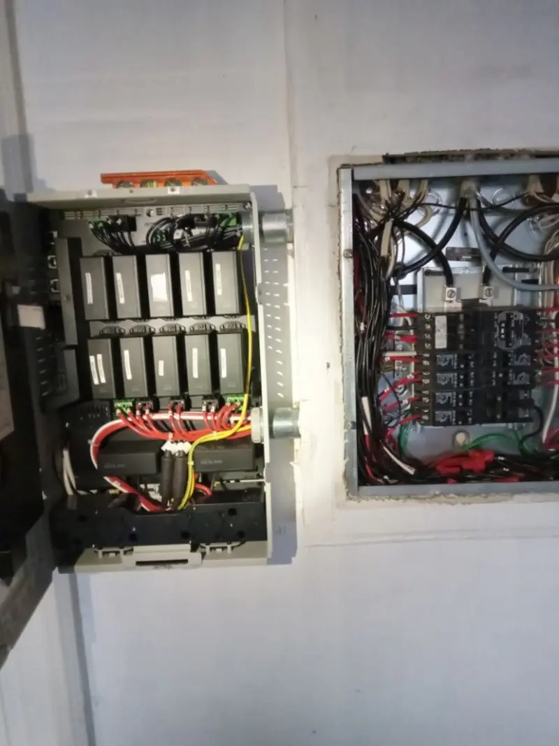Electrical panel upgrade completed for Electrical Troubleshooting in Bowne